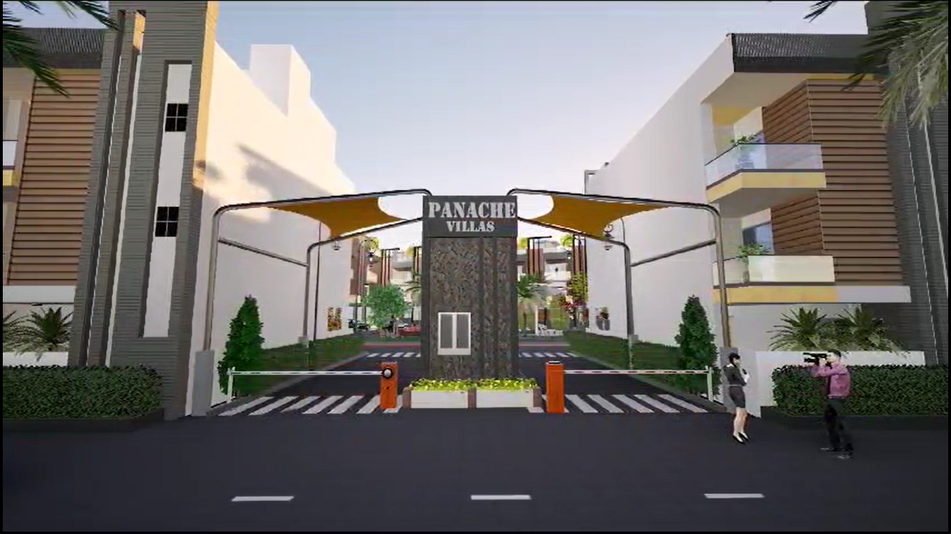 escon panache Villas main gate