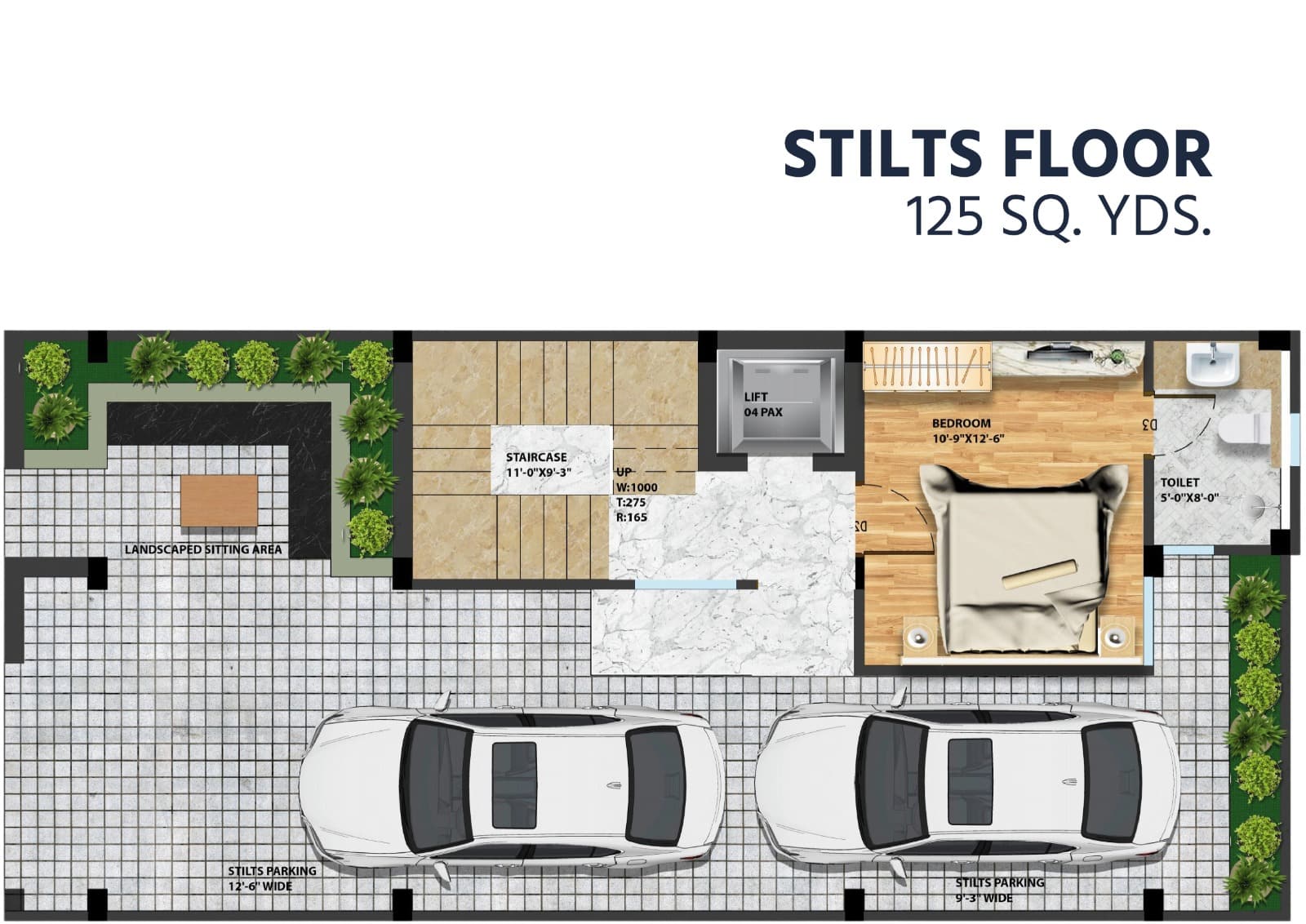 Stilts Floor